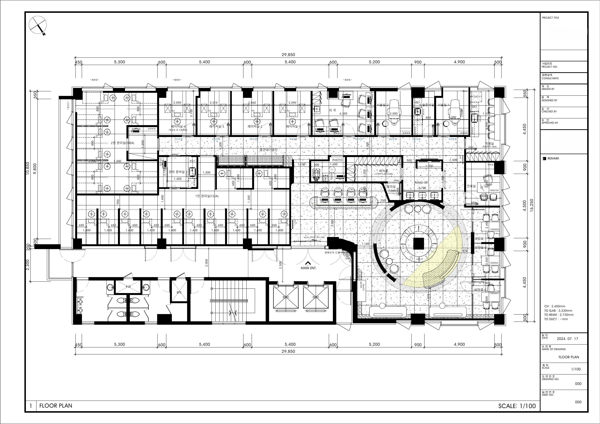 한의원 100PY 도면1